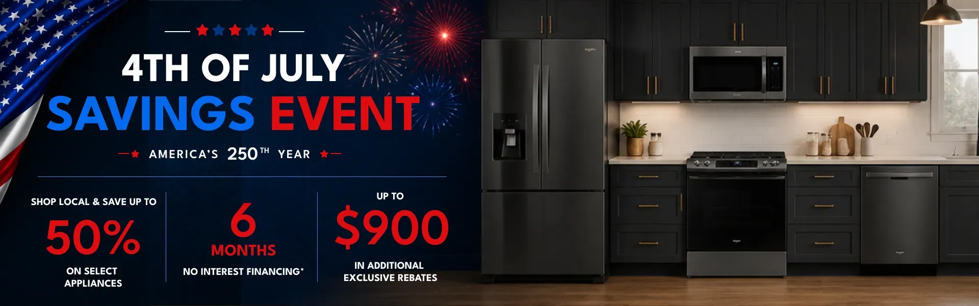 4th of July Savings Event!